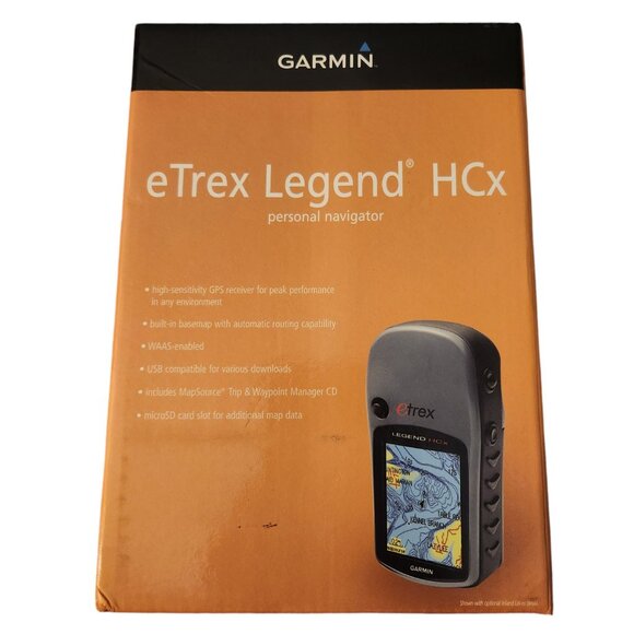 Garmin eTrex Legend HCX GPS Handheld Personal WAAS Navigator - Picture 1 of 12